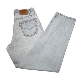 Vintage Levis 560 Mens 34x34 Light Wash Loose Fit Tapered Leg Jeans Made in‎ USA